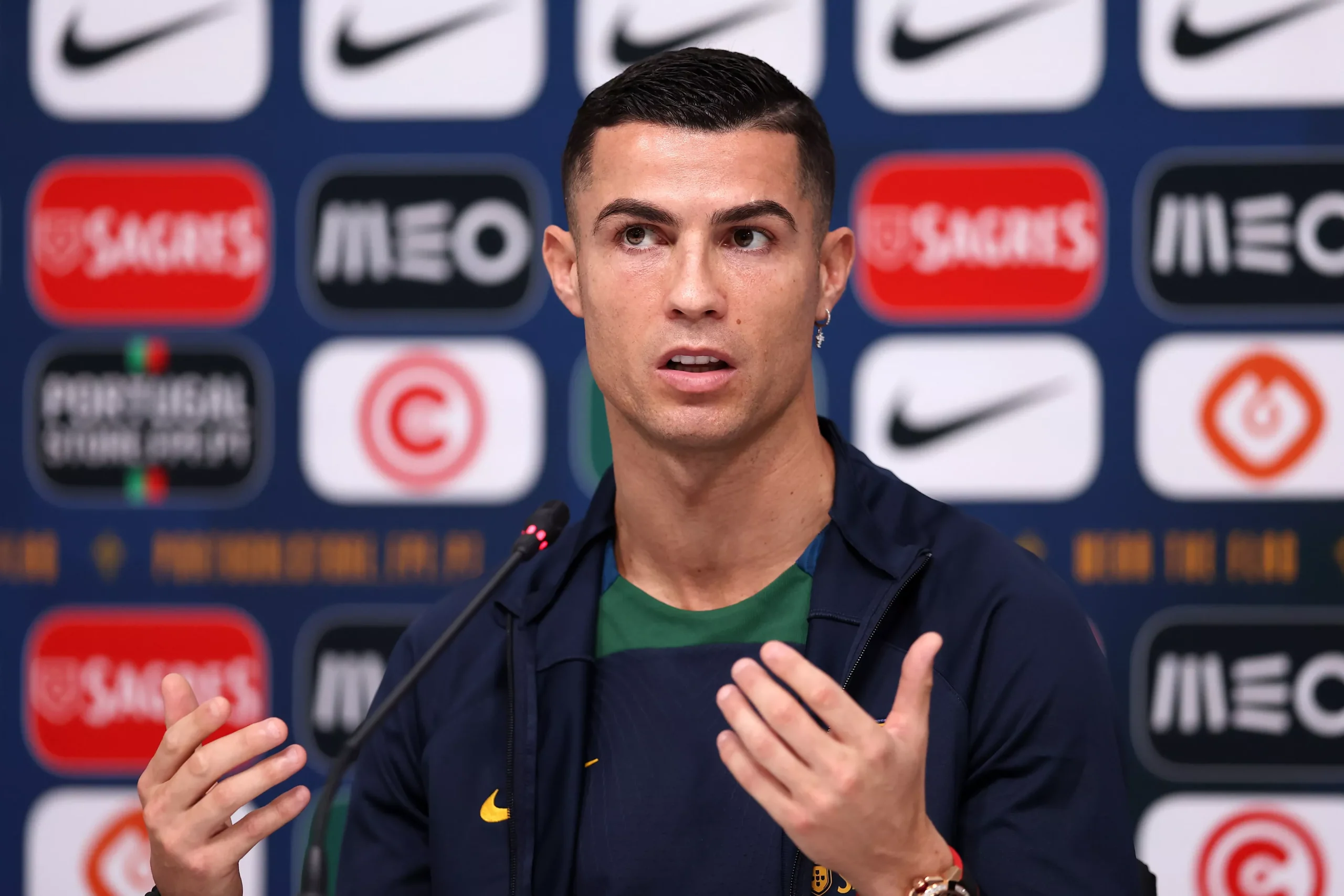 Cristiano Ronaldo no descarta jugar junto a Messi en algún momento