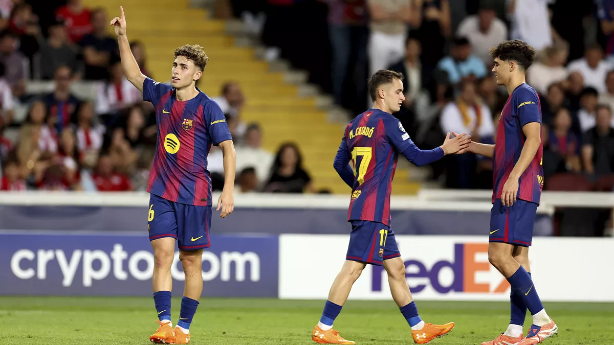 Barcelona aplasta con goleada a Olympiacos en Champions League
