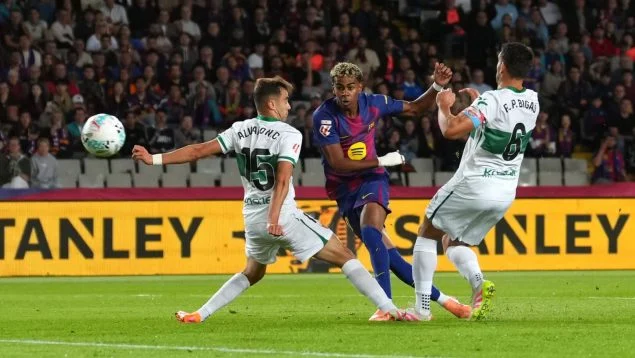 FC Barcelona logra triunfo ante El Elche luego de Clásico ante El Madrid