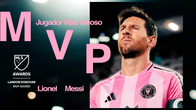Messi fue nombrado como el Jugador Más Valioso 2025 de la MLS