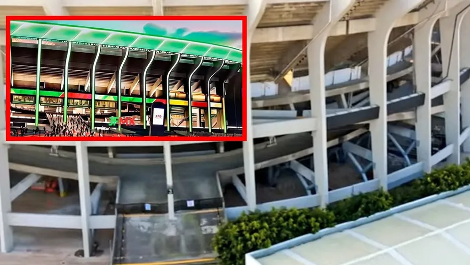 ¡El proyecto avanza! Arranca la instalación del sistema de iluminación exterior del Estadio Banorte