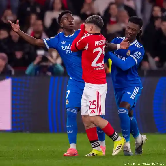 El Real Madrid entrega material probatorio tras incidente de racismo contra Vinícius en Champions