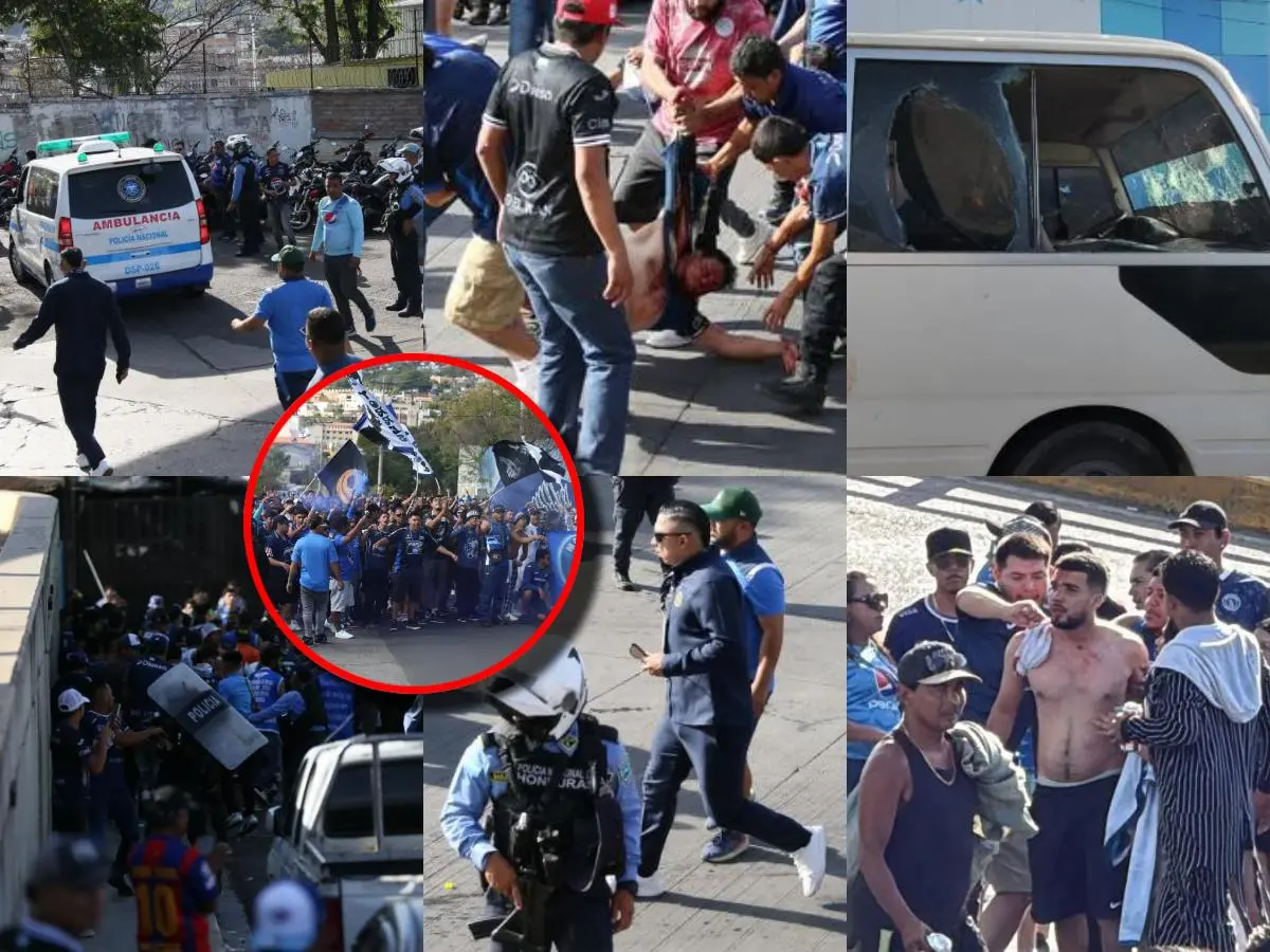 Incidentes y detonaciones empañan la antesala del Motagua vs Olimpia